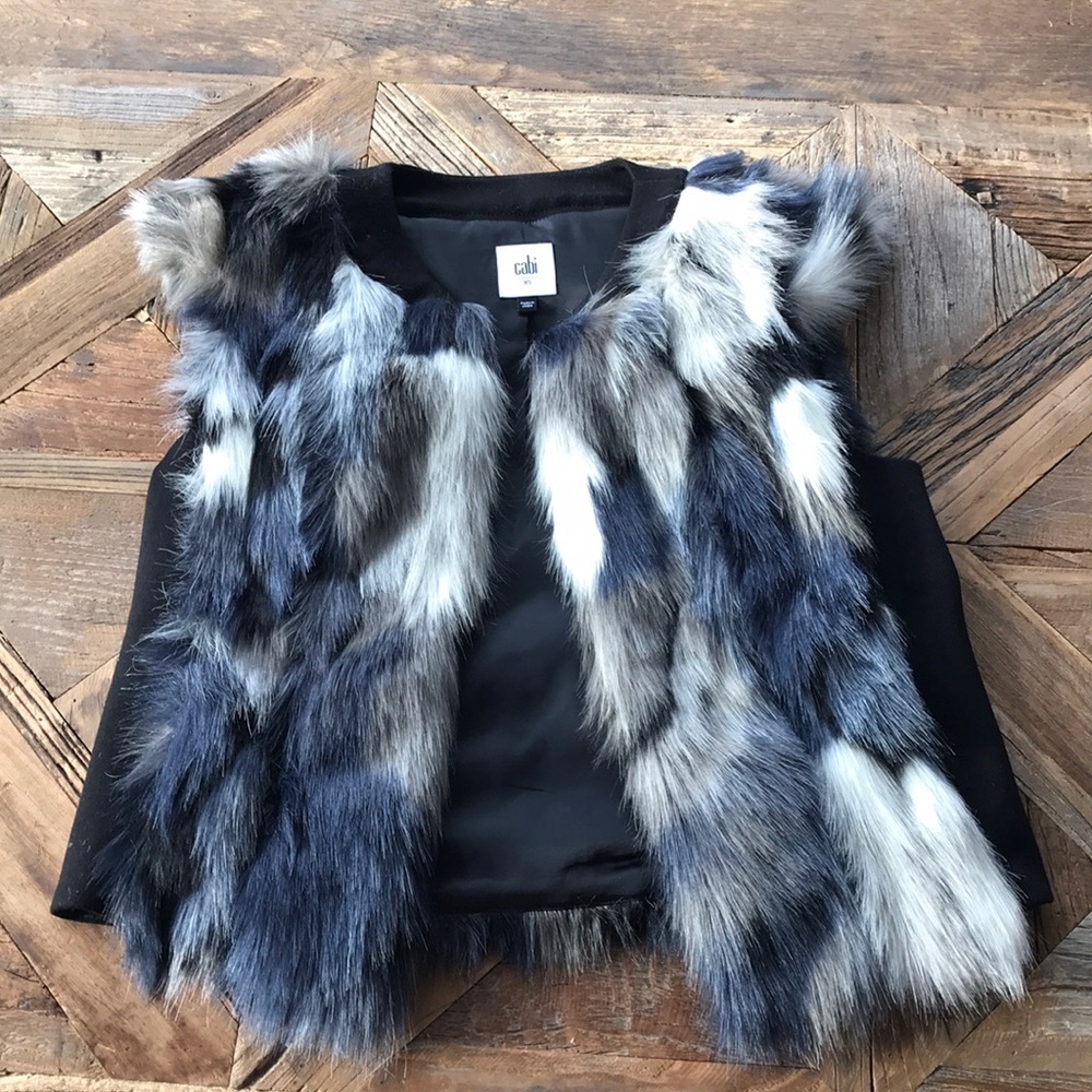 Cabi furry vest